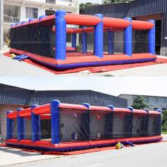 inflatable football shooter game