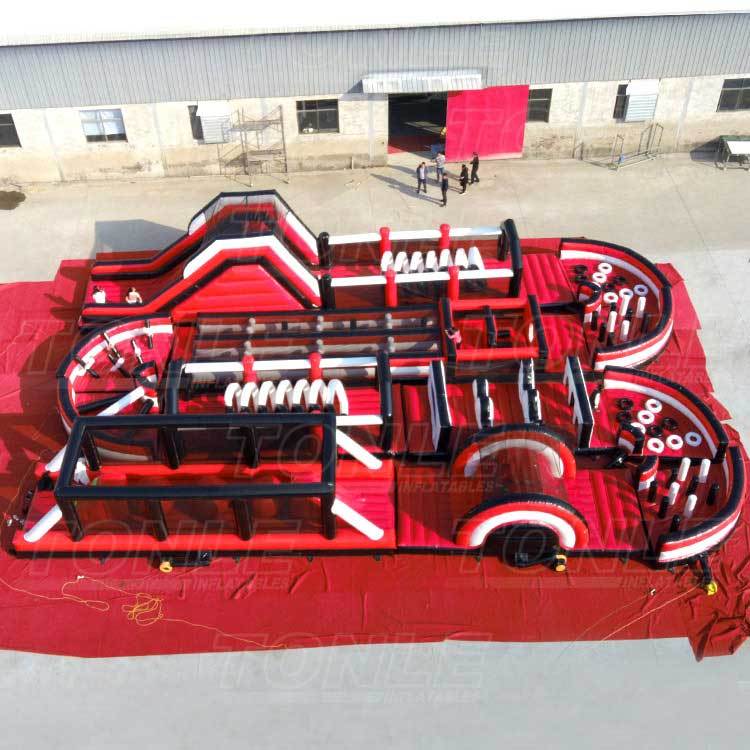 inflatable obstacle course