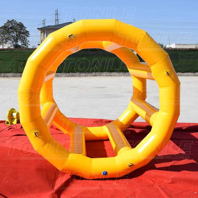 inflatable water roller