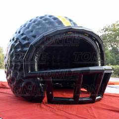 custom giant inflatable football helmet