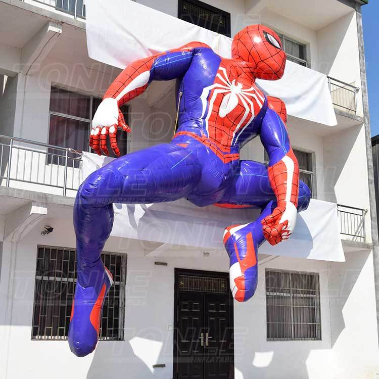 giant inflatable spiderman