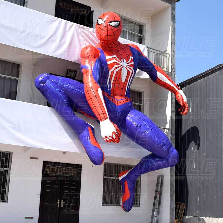 giant inflatable spiderman