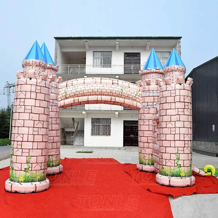 entrance inflatable castle arch