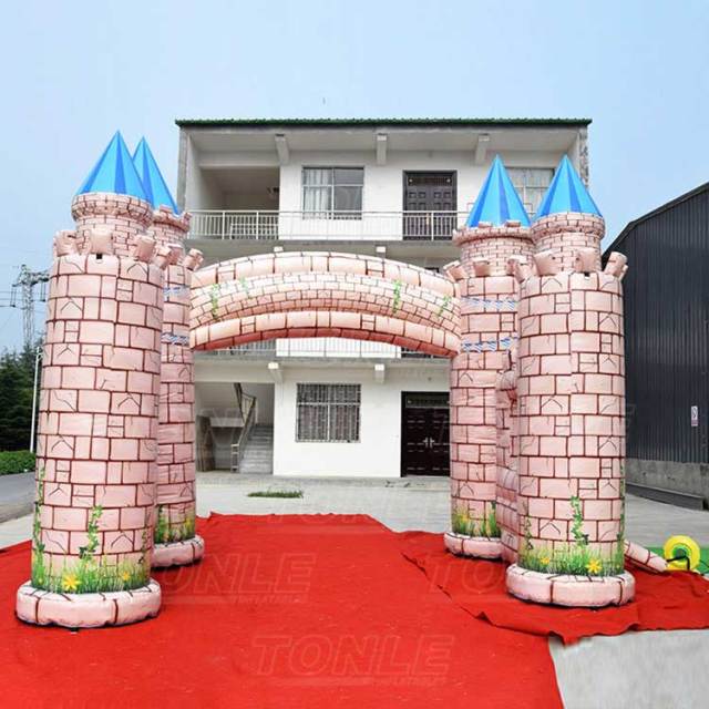 entrance inflatable castle arch