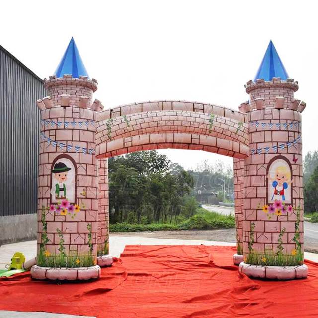 entrance inflatable castle arch