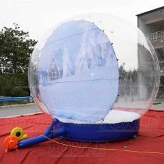 inflatable snow globe