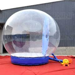 inflatable snow globe