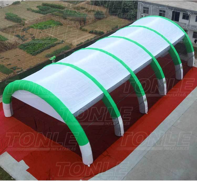 inflatable paintball bunker tent