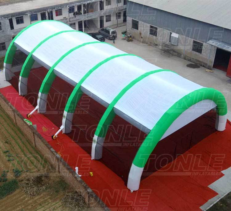 inflatable paintball bunker tent