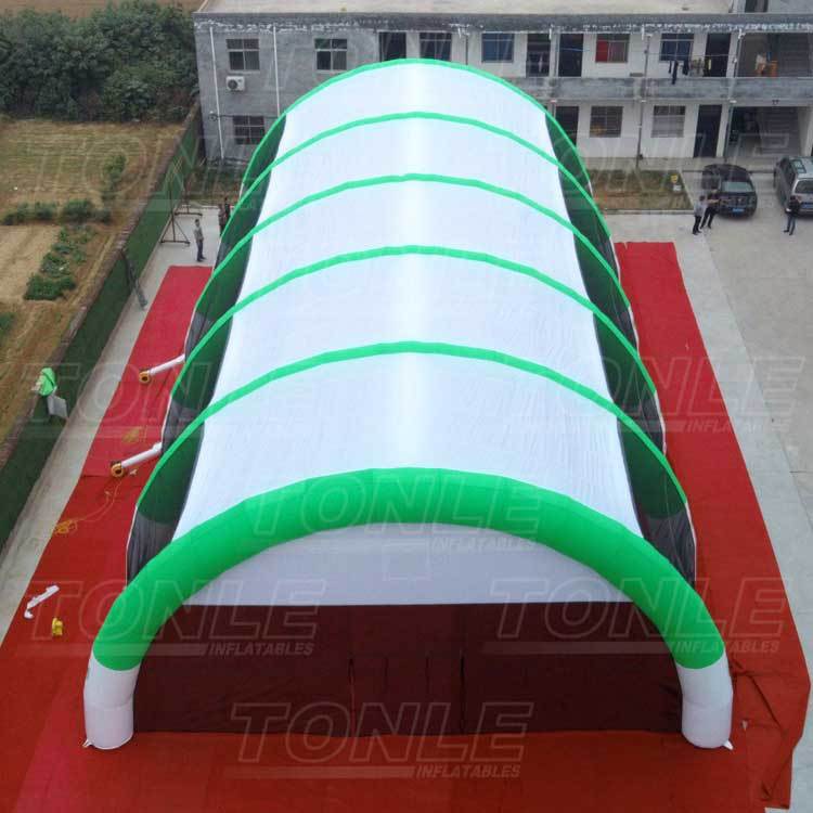 inflatable paintball bunker tent