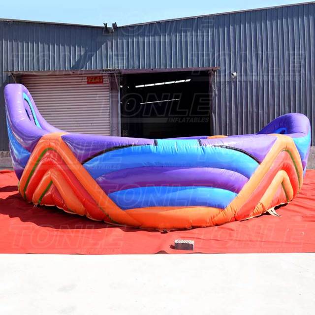 rainbow foam pit