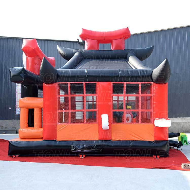 karate junior ninja warrior inflatable bounce house