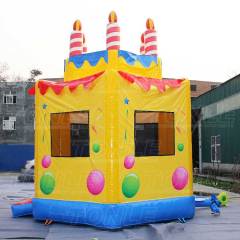 birthday cake bounce house