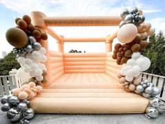 custom inflatable wedding bouncy castle