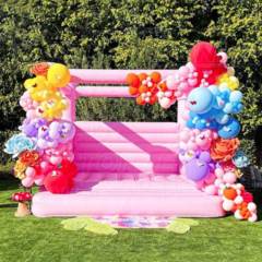 custom inflatable wedding bouncy castle