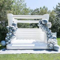 custom inflatable wedding bouncy castle