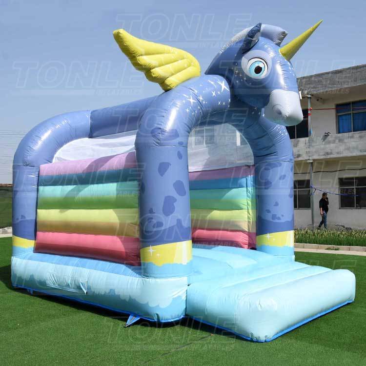 inflatable unicorn castle
