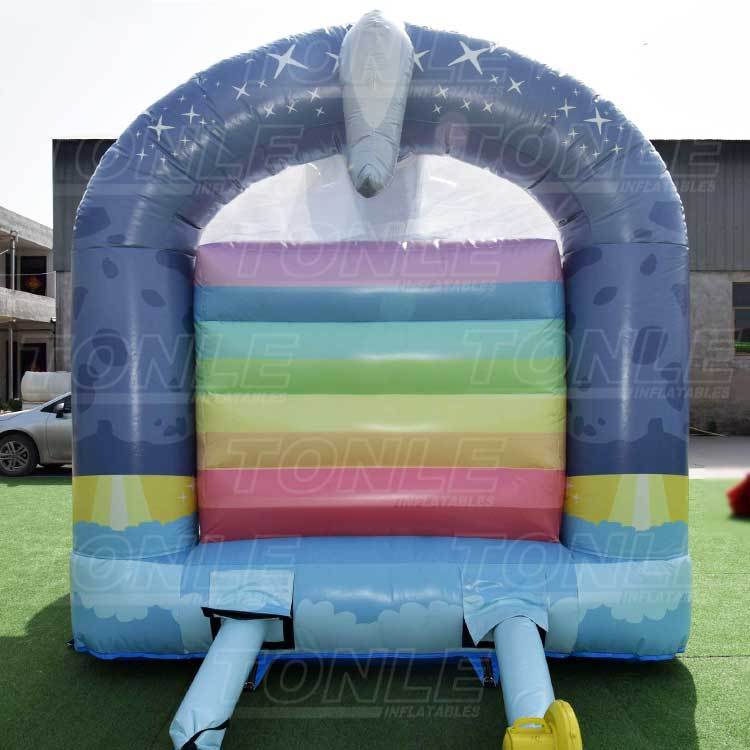 inflatable unicorn castle