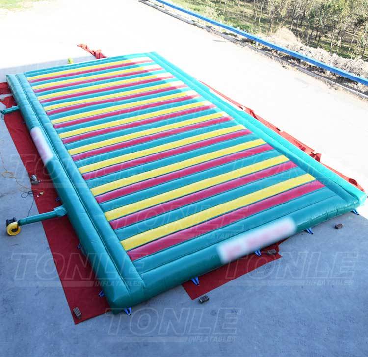 custom large commercial PVC inflatable jump pad