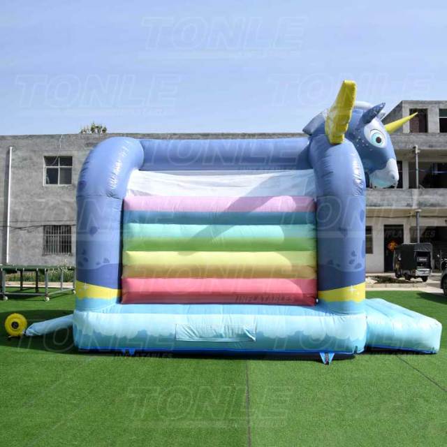 inflatable unicorn castle