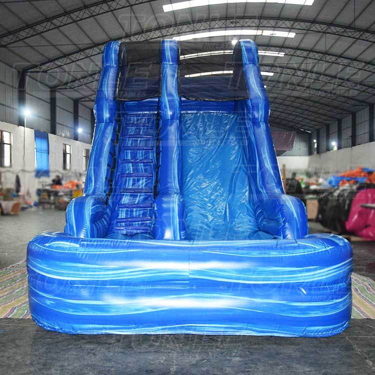 blue marble slide