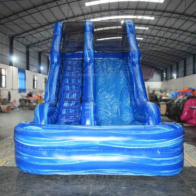 blue marble slide