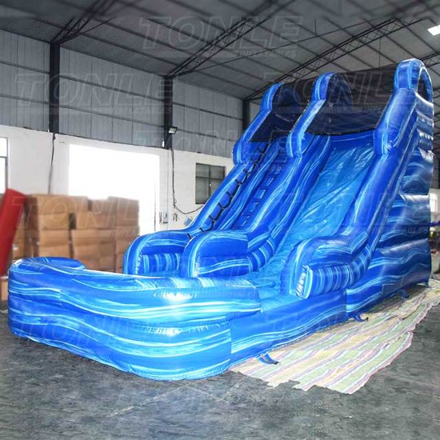 blue marble slide