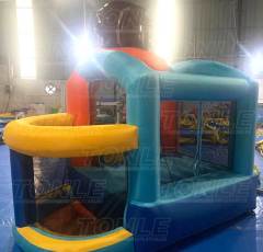 new outdoor kids high quality inflatable lion bounce house bouncer jumper castle