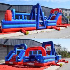 ninja warrior inflatable obstacle course