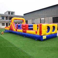 double competition inflatable obstacle course