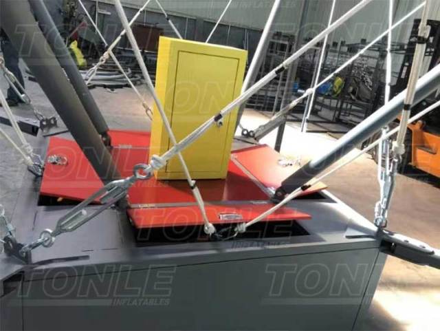 custom inflatable bungee trampoline
