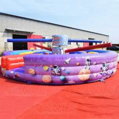 multi-player Circular adventure inflatable Kapow obstacle course race games