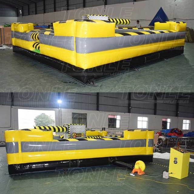 inflatable meltdown mat