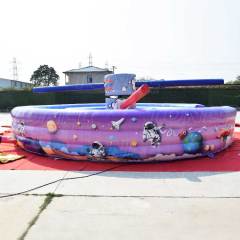multi-player Circular adventure inflatable Kapow obstacle course race games