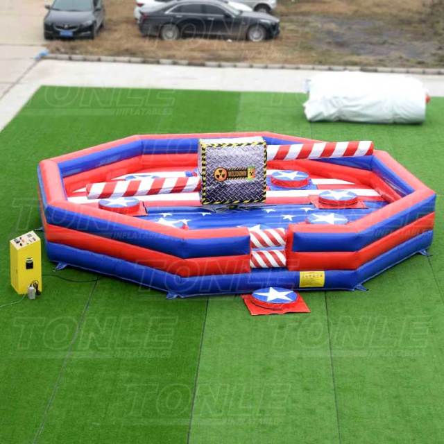 custom inflatable wipeout game