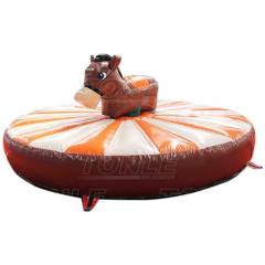 kid inflatable pull riding donkey