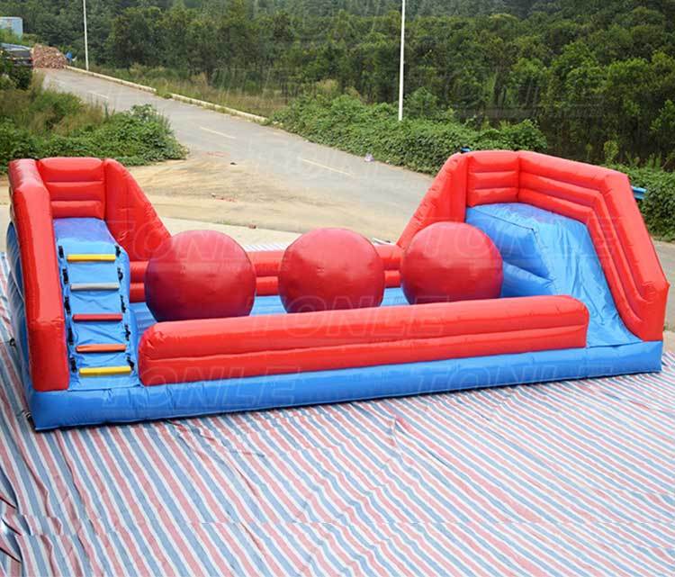 custom inflatable 3-ball big red ball game