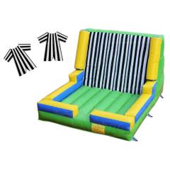 small inflatable stick wall interactive game