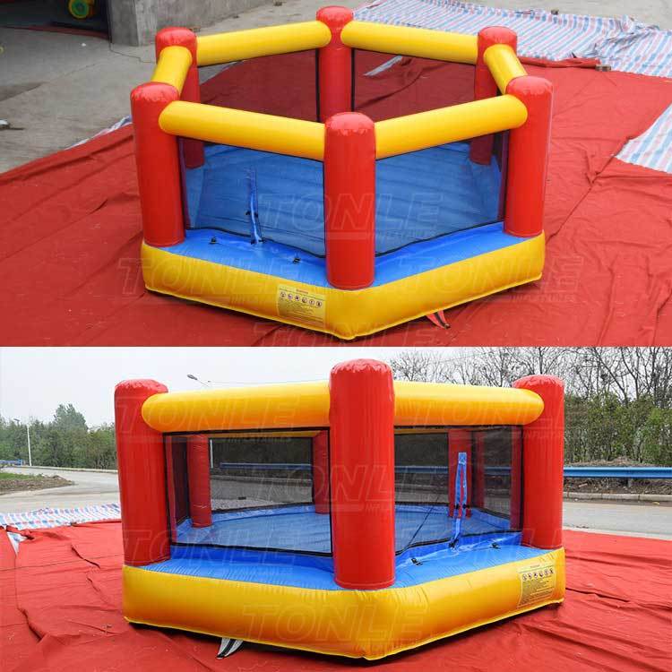 hexagon boxing ring inflatable game