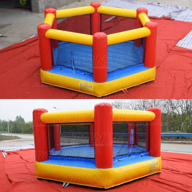 hexagon boxing ring inflatable game