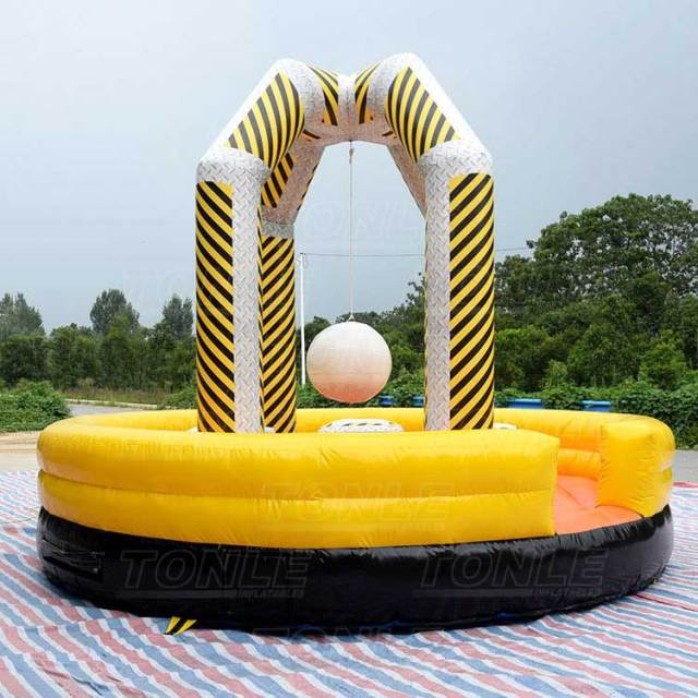 interactive inflatable Wrecking Ball