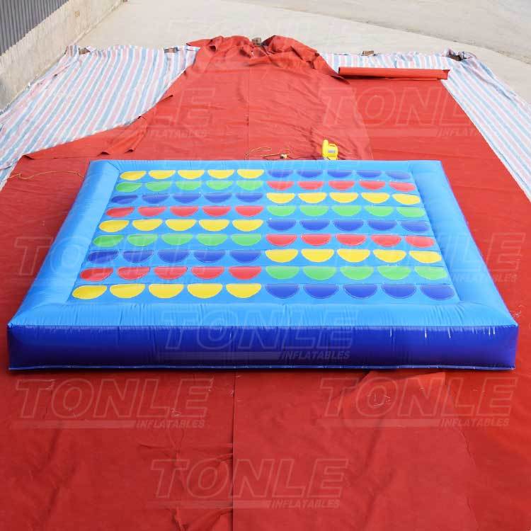 massive outdoor inflatable twister game