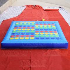 massive outdoor inflatable twister game