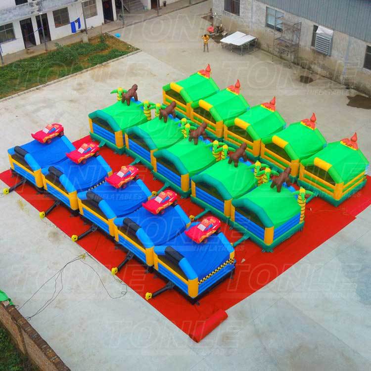 inflatable theme castle