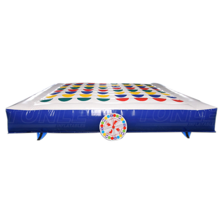 Human Pretzel Giants Inflatable Twister Game