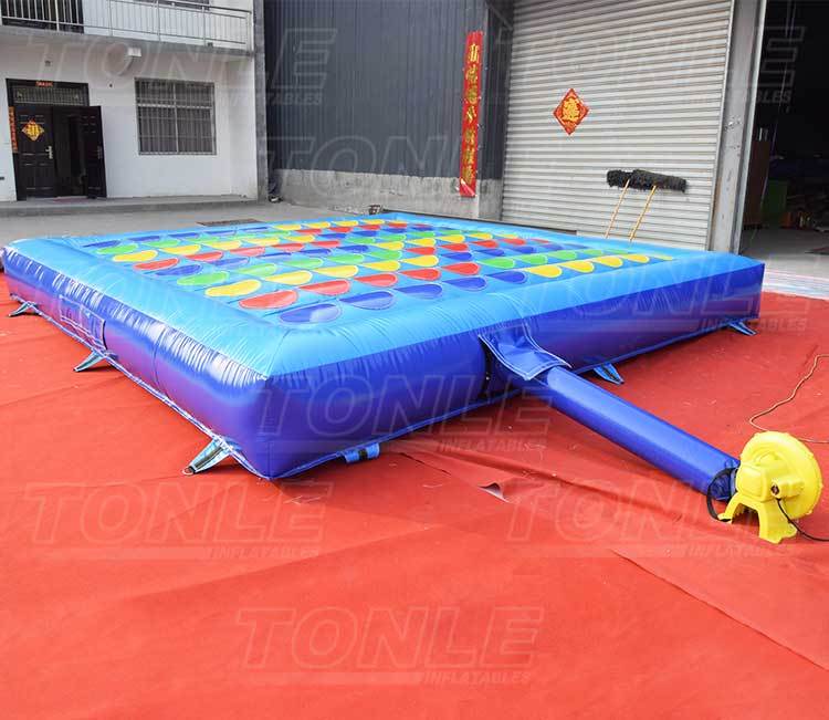 massive outdoor inflatable twister game