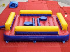 backyard pedestal gladiator jousting inflatable jousting ring arena