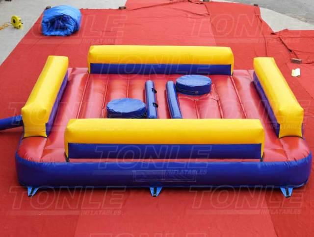 backyard pedestal gladiator jousting inflatable jousting ring arena