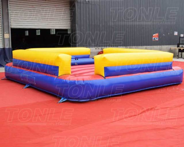 backyard pedestal gladiator jousting inflatable jousting ring arena