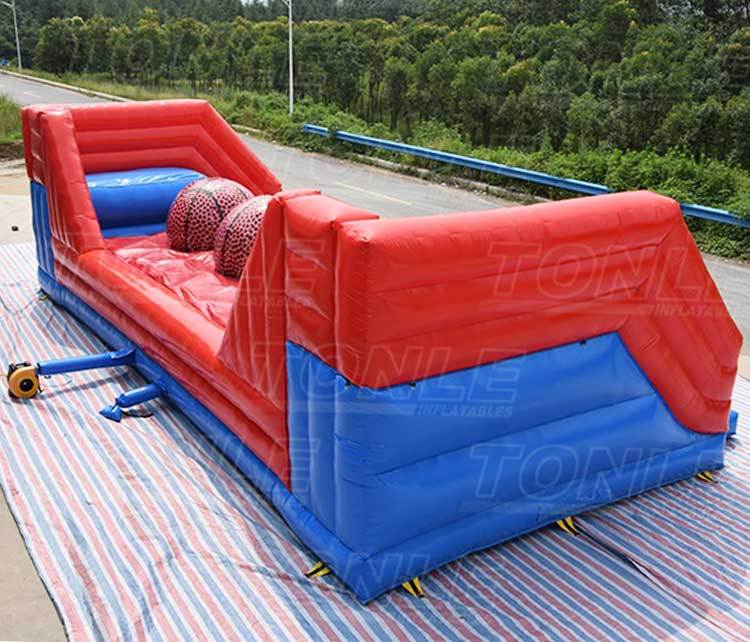 4 red balls big baller wipeout big baller inflatable interactive game